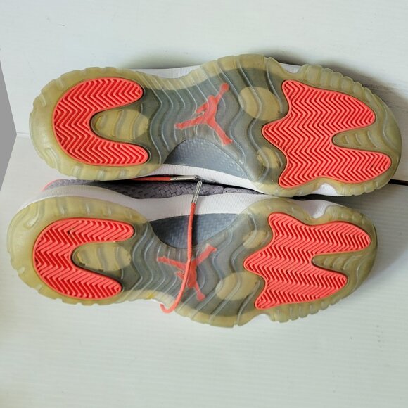 RARE🔥 Nike Air Jordan Future Low Wolf Grey Infrared 718948-023 Men's 11.5 Shoes - Picture 10 of 11